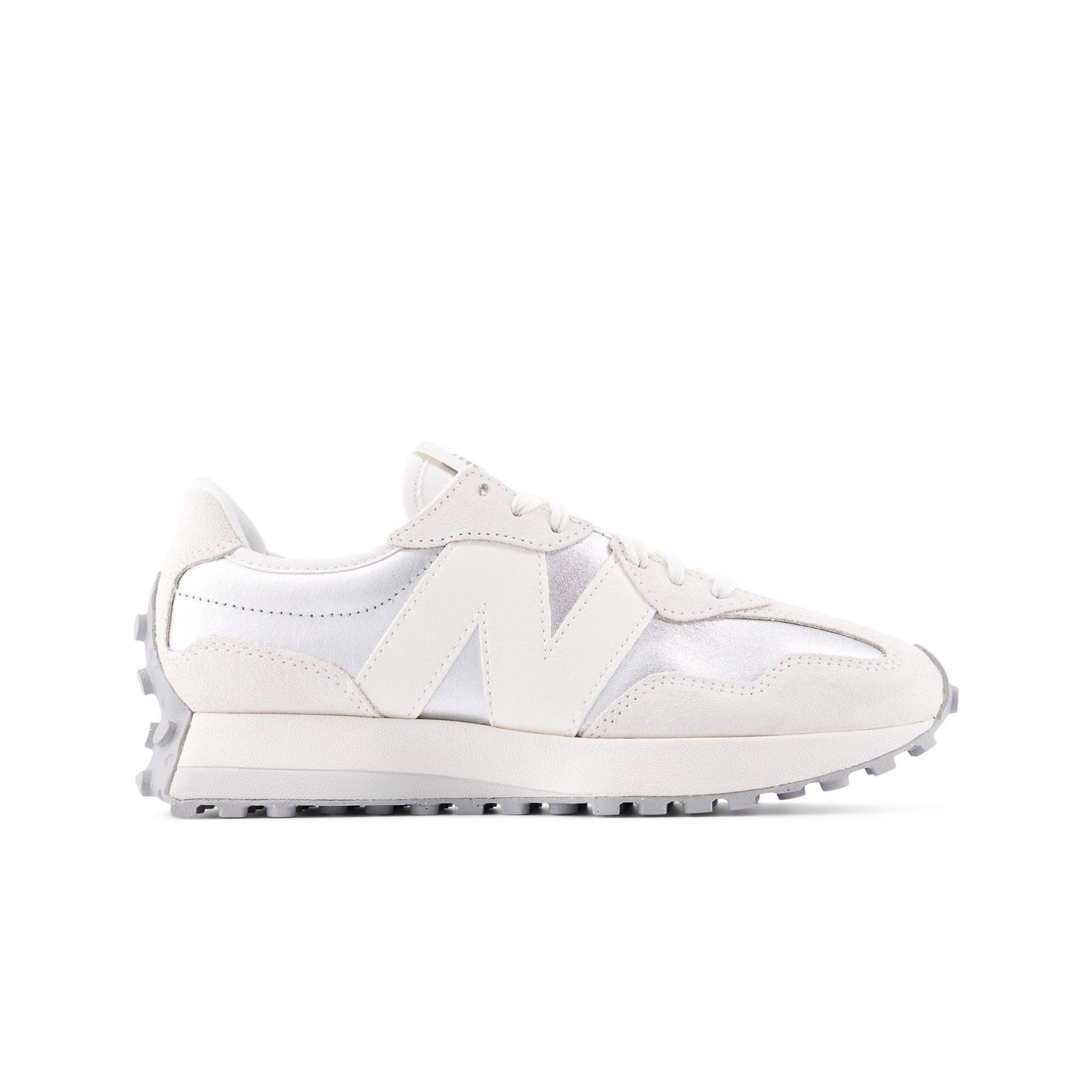 New Balance 327 "Metallic Silver/Sea Salt" Women's Shoe